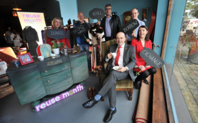 Householders & Businesses Encouraged to Reuse more, as less than 5% of disposed items are reused #ReuseMonth